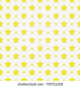 Abstract seamless pattern with bright colorful stars