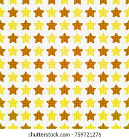 Abstract seamless pattern with bright colorful stars