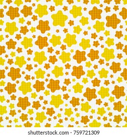 Abstract seamless pattern with bright colorful stars