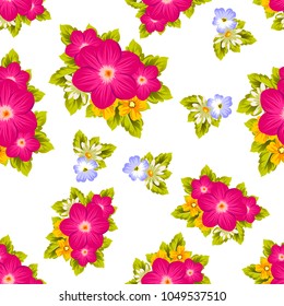abstract seamless pattern of bright colors. For your fabric design, greeting, invitation, web pages. For wedding birthday party celebration. Vector illustration