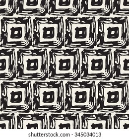 Abstract seamless pattern with brush strokes, design element. Can be used for invitations, greeting cards, scrapbooking, print, gift wrap, manufacturing. Grunge background