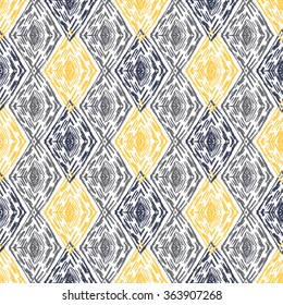 Abstract seamless pattern with brush strokes, design element. Can be used for invitations, greeting cards, scrapbooking, print, gift wrap, manufacturing. Grunge background