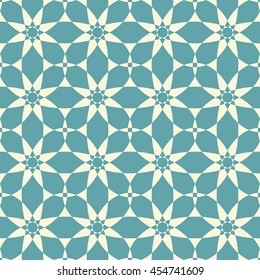 Abstract seamless pattern of Cadet Blue color for wallpapers and background.