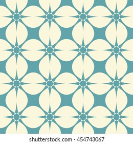 Abstract seamless pattern of Cadet Blue color for wallpapers and background.