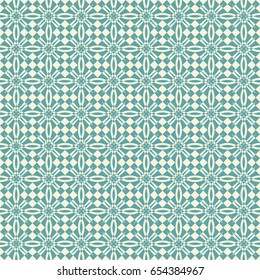 Abstract seamless pattern of Cadet Blue color for wallpapers and background.