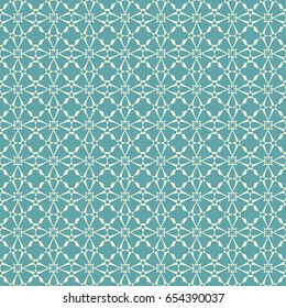 Abstract seamless pattern of Cadet Blue color for wallpapers and background.