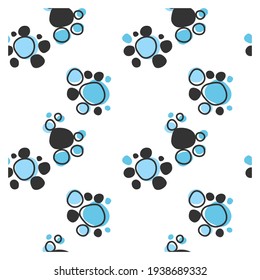 Abstract seamless pattern of camouflage skin or cells. Repeating texture. Figure for textiles. Surface design.