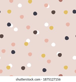 Abstract Seamless Pattern Candy Design Vector Geometric Shapes