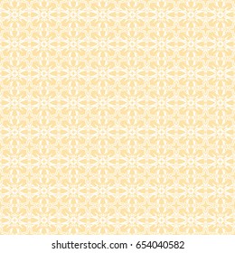 Abstract seamless pattern of Cape Honey yellow color for wallpapers and background.