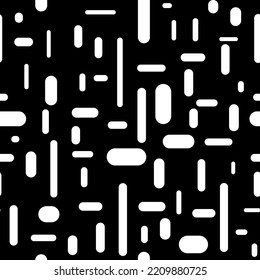 Resumen de un patrón impecable. Elemento de diseño de fondo de pantalla de línea casual Textura con líneas horizontales y verticales redondeadas.