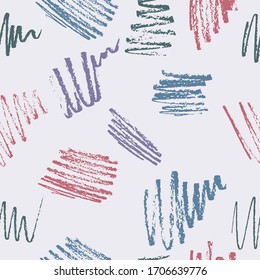 Abstract seamless pattern.  Casually shaded squares. It is possible to repeat it continuously without any seams. Chaotic pattern. Children flourish. Fashion camouflage.