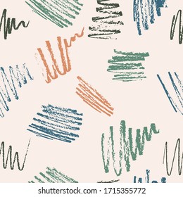 Abstract seamless pattern.  Casually shaded squares. Random order. Chaotic pattern. Children flourish. Fashion camouflage.