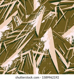 Abstract seamless pattern with chaotic urban pattern.