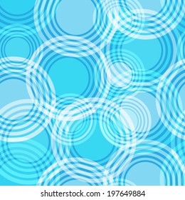 Abstract seamless pattern with circles