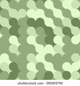Abstract seamless pattern with circles