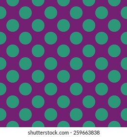 Abstract seamless pattern with circles. Pattern for fabric. Polka dot seamless pattern.