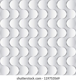 Abstract seamless pattern with circles - vector illustration