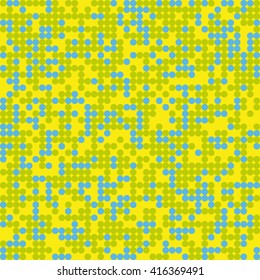Abstract seamless pattern with circles.  Vector background.