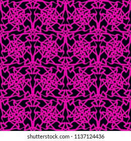 Abstract seamless pattern with city elements frayed sprays triangles neon paint colored high-quality vector illustration in graffiti style for your design