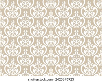 Abstract Seamless pattern. Classical antique ornament. Geometric stylish background.