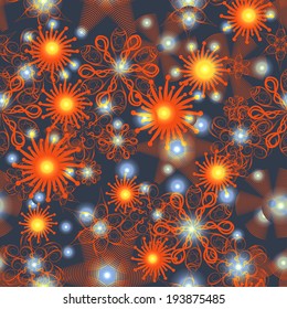 abstract seamless pattern. With clipping mask.