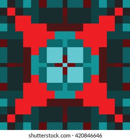 Abstract seamless pattern. Cloth design, wallpaper.