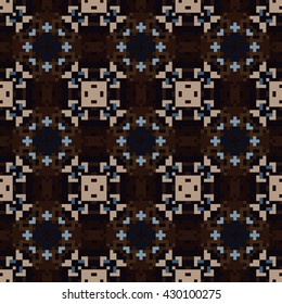Abstract seamless pattern. Cloth design, wallpaper.