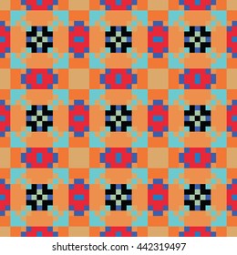 Abstract seamless pattern. Cloth design, wallpaper.