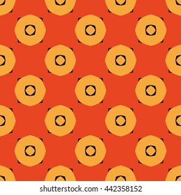 Abstract seamless pattern. Cloth design, wallpaper.