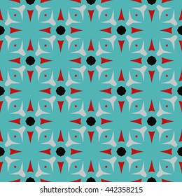 Abstract seamless pattern. Cloth design, wallpaper.