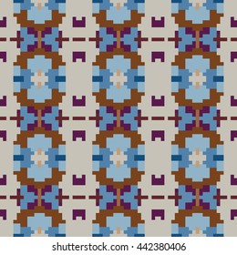 Abstract seamless pattern. Cloth design, wallpaper.