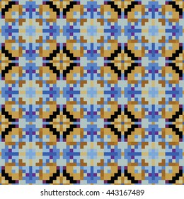 Abstract seamless pattern. Cloth design, wallpaper.