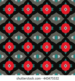 Abstract seamless pattern. Cloth design, wallpaper.