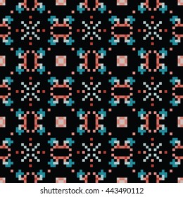 Abstract seamless pattern. Cloth design, wallpaper.