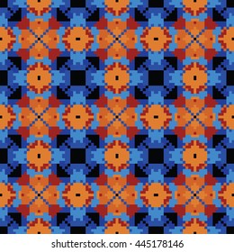 Abstract seamless pattern. Cloth design, wallpaper.