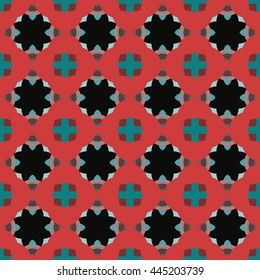 Abstract seamless pattern. Cloth design, wallpaper.