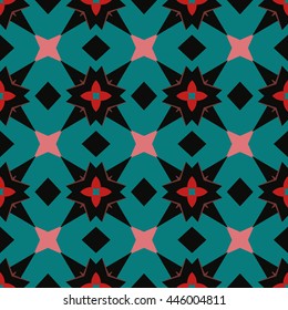 Abstract seamless pattern. Cloth design, wallpaper.