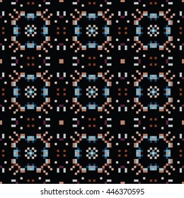 Abstract seamless pattern. Cloth design, wallpaper.
