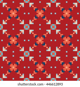 Abstract seamless pattern. Cloth design, wallpaper.