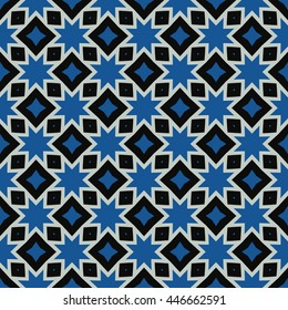 Abstract seamless pattern. Cloth design, wallpaper.