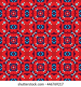 Abstract seamless pattern. Cloth design, wallpaper.