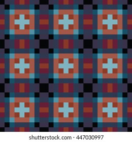 Abstract seamless pattern. Cloth design, wallpaper.