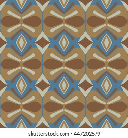 Abstract seamless pattern. Cloth design, wallpaper.