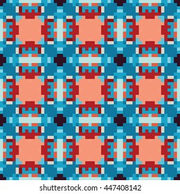 Abstract seamless pattern. Cloth design, wallpaper.