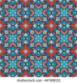 Abstract seamless pattern. Cloth design, wallpaper.