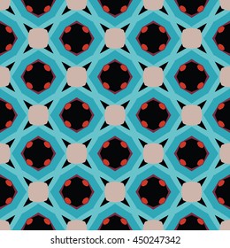 Abstract seamless pattern. Cloth design, wallpaper.
