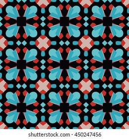 Abstract seamless pattern. Cloth design, wallpaper.