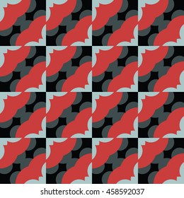 Abstract seamless pattern. Cloth design, wallpaper.