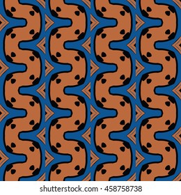 Abstract seamless pattern. Cloth design, wallpaper.