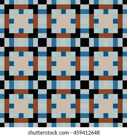 Abstract seamless pattern. Cloth design, wallpaper.